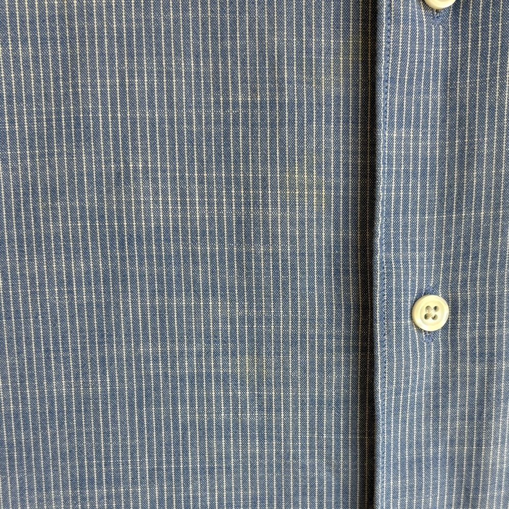 3/$30! Daniel Cremieux Blue Casual Button Down Shirt - Picture 6 of 8